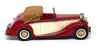 Minimarque 43 1/43 Scale UK2C - 1947 Jaguar 3.5L DHC - Maroon/Cream