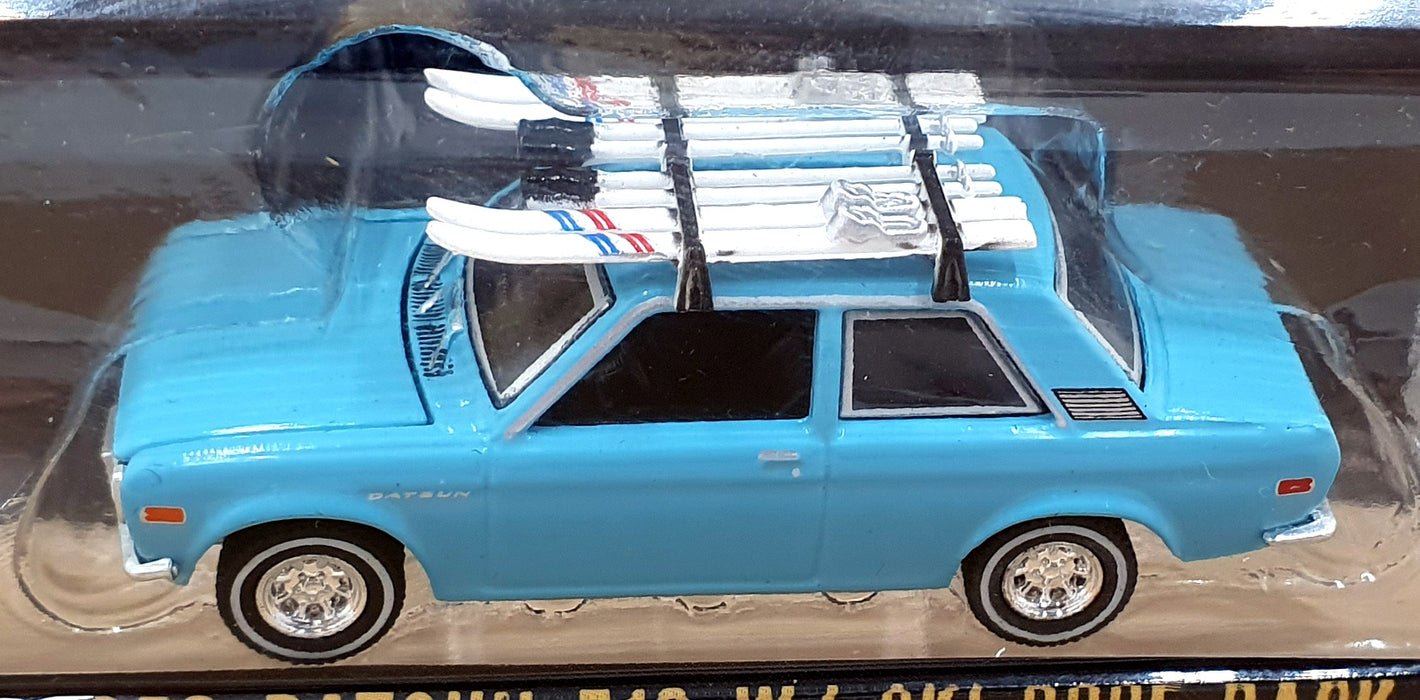 Greenlight 1/64 Scale 39100-C - 1970 Datsun 510  with Ski Roof Rack