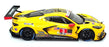 TSM 1/43 Scale TSM430512 - Chevrolet Corvette C8.R #3 24H Daytona 2020 - Yellow