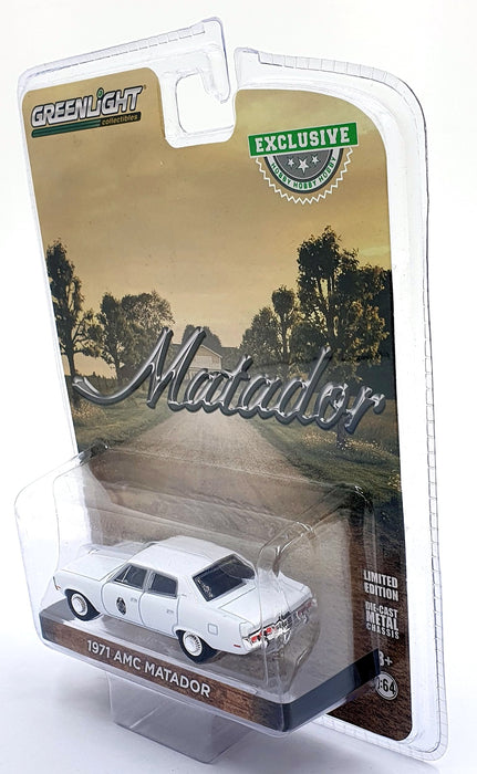 Greenlight 1/64 Scale 30250 - 1971 AMC Matador - White