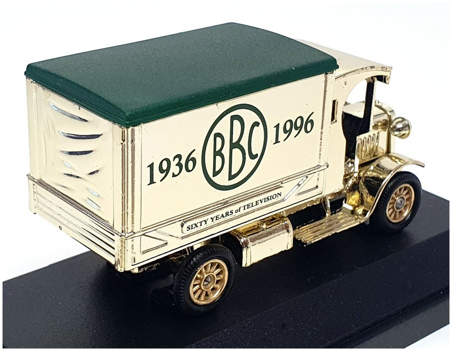 Lledo 9cm Long IN0736 - BBC 60 Years Of Television 1936-96 Diecast Van
