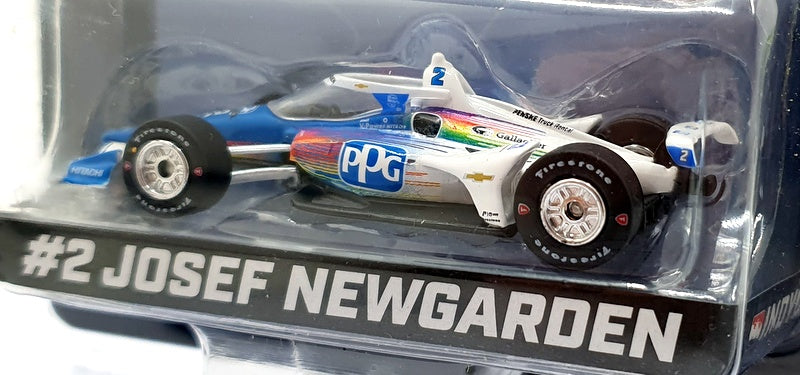 Greenlight 1/64 Scale 11565 NTT Indycar Series #2 J. Newgarden - Blue/M Colour