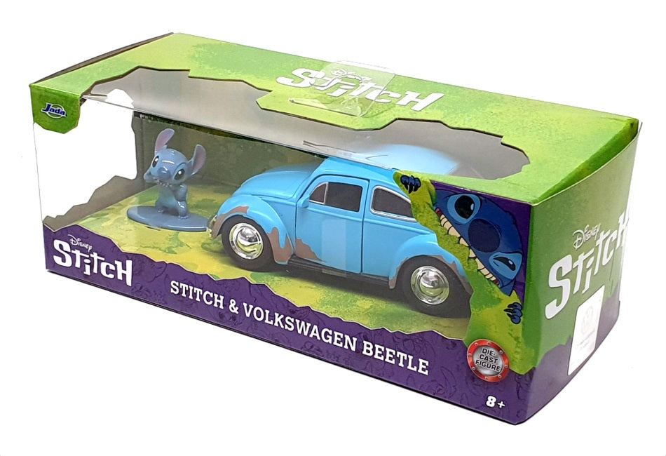 Jada 1/32 Scale 25 307 3001 - Disney Stitch & Volkswagen Beetle - Blue