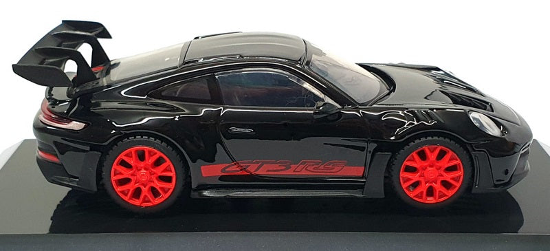 Burago 1/43 Scale Diecast 18-38313 - Porsche 911 GT3 RS - Black/Red
