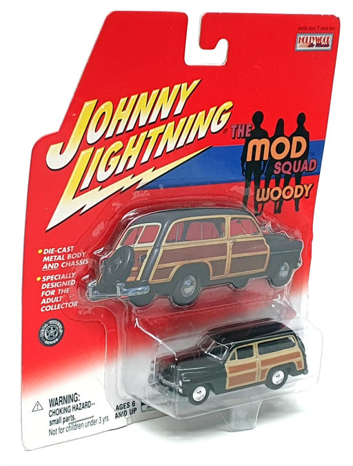 Johnny Lightning 1/64 Scale 362-20 - The Mod Squad Ford Woody - Black