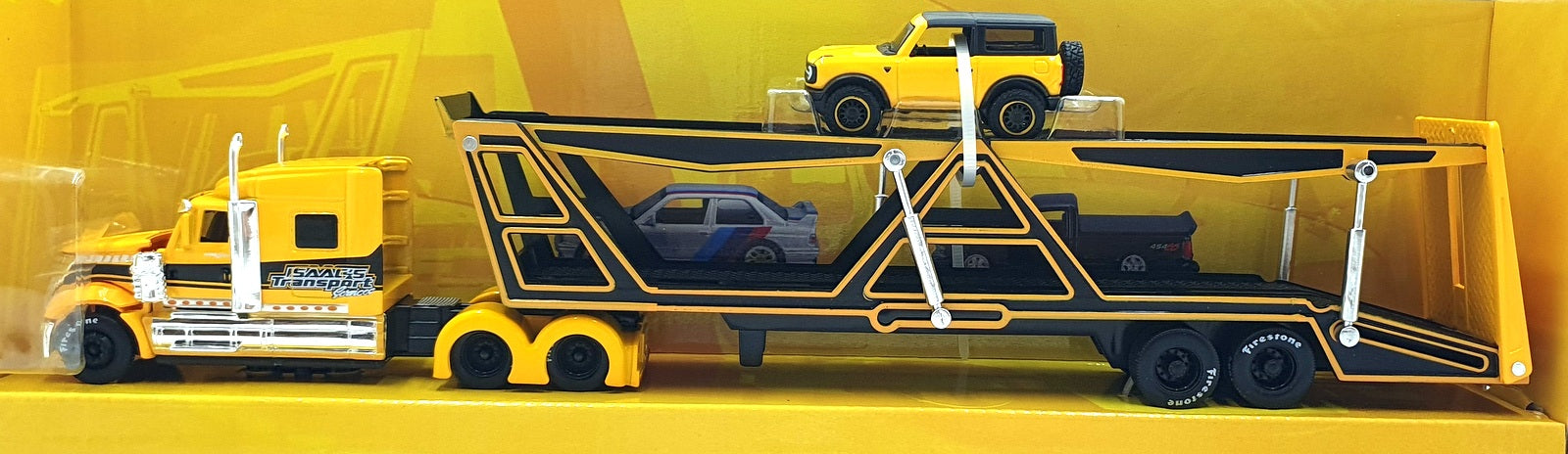 Maisto 1/64 Scale Diecast 11454 International Lonestar/'21 Ford Bronco Badlands