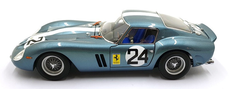 Kyosho 1/18 Scale KS08438D - Ferrari 250GTO #24 Sebring 1962 - Blue