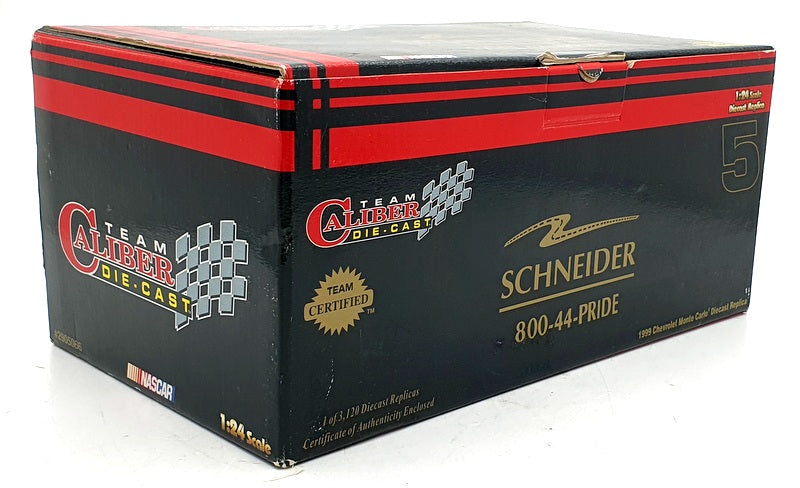 Team Caliber 1/24 Scale 2905066 Chevrolet #5 Schneider 1999 - Trickle