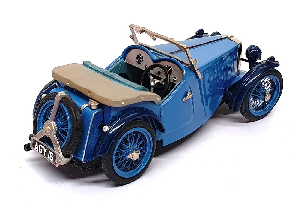 Abingdon Classics 1/43 Scale MR4 - 1932 MG J2 Cycle Wing - 2-Tone Blue