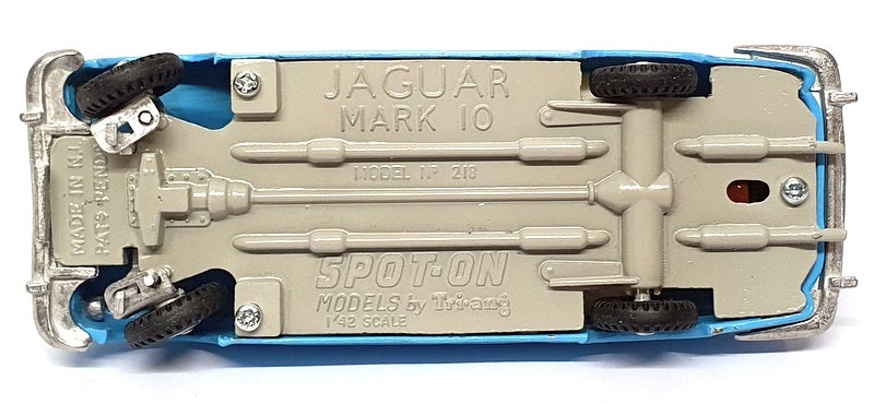 RM Collectables Spot-On Based 1/42 Scale RMSO-01 - Jaguar MK X - Blue