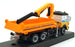 Cararama 1/60 Scale 100005B - Mercedes-Benz Construction Truck with Hook Orange