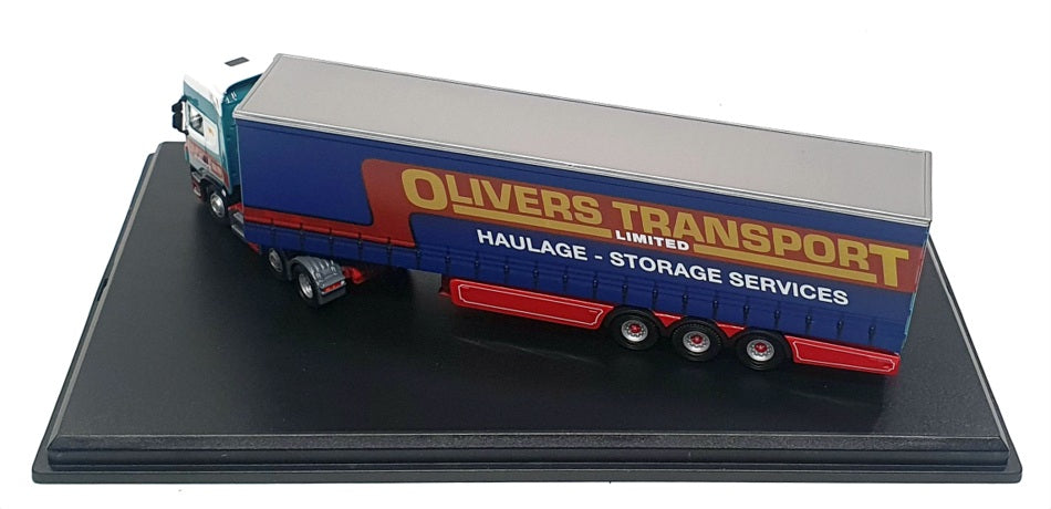 Oxford Diecast 1/76 Scale SCA07CS - Scania Truck & Trailer (Olivers Transport)