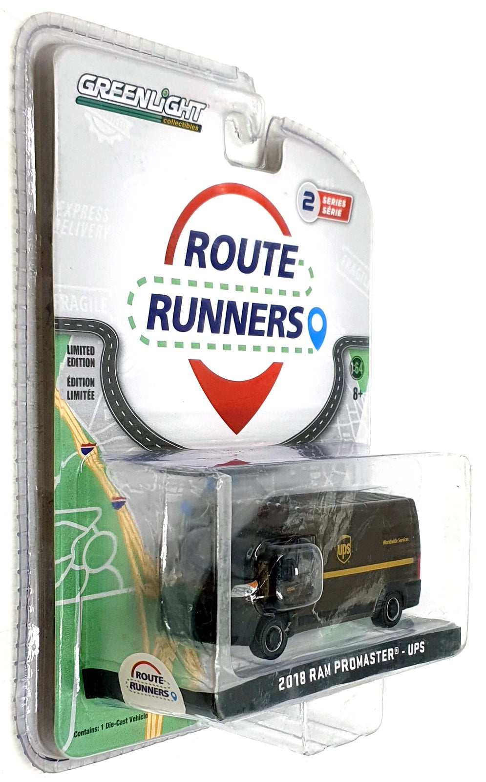Greenlight 1/64 Scale 53020 - 2018 RAM Promaster Van - UPS — R.M.Toys Ltd