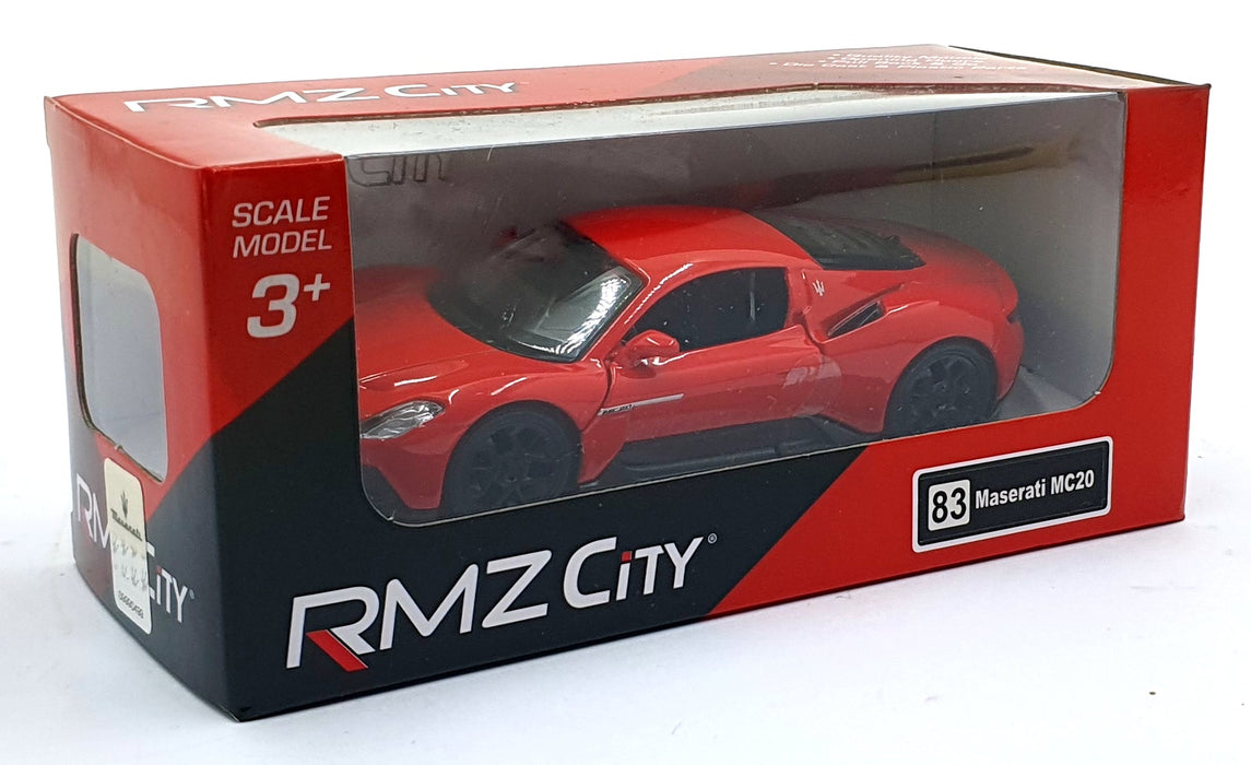 Kandy Toys 12cm Long Model Car TY6386 - Maserati MC20 Pull Back & Go - Red/Black