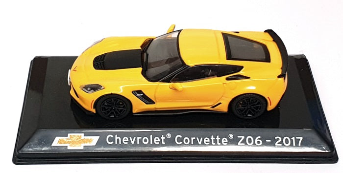 Altaya 1/43 Scale Diecast 30525 - 2017 Chevrolet Corvette Z06 - Yellow