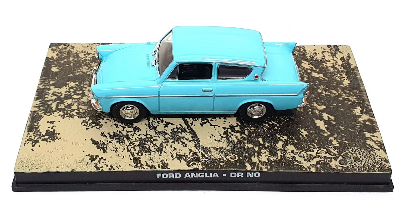 Fabbri 1/43 Scale - James Bond 007 Ford Anglia Dr. No - Lt. Blue