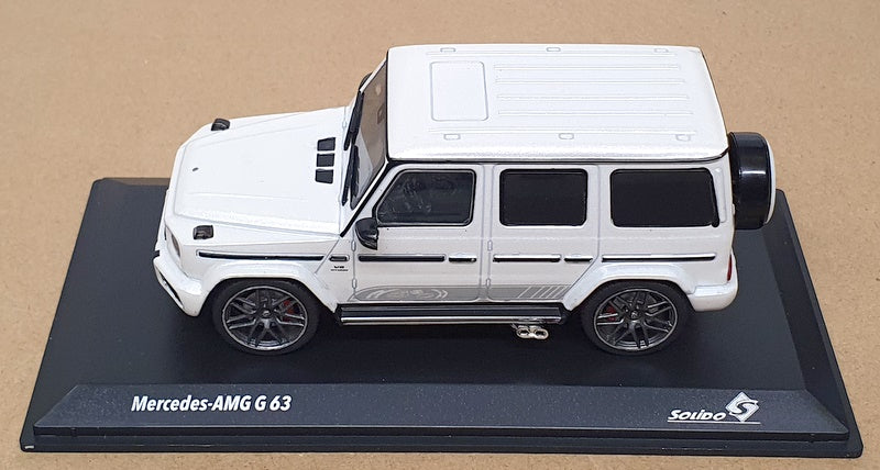 Solido 1/43 Scale Diecast S4316701 - Mercedes-AMG G 63 - Diamond White