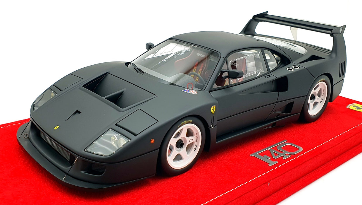 BBR 1/18 Scale Resin P18139MB - Ferrari F40 LM - Matt Black