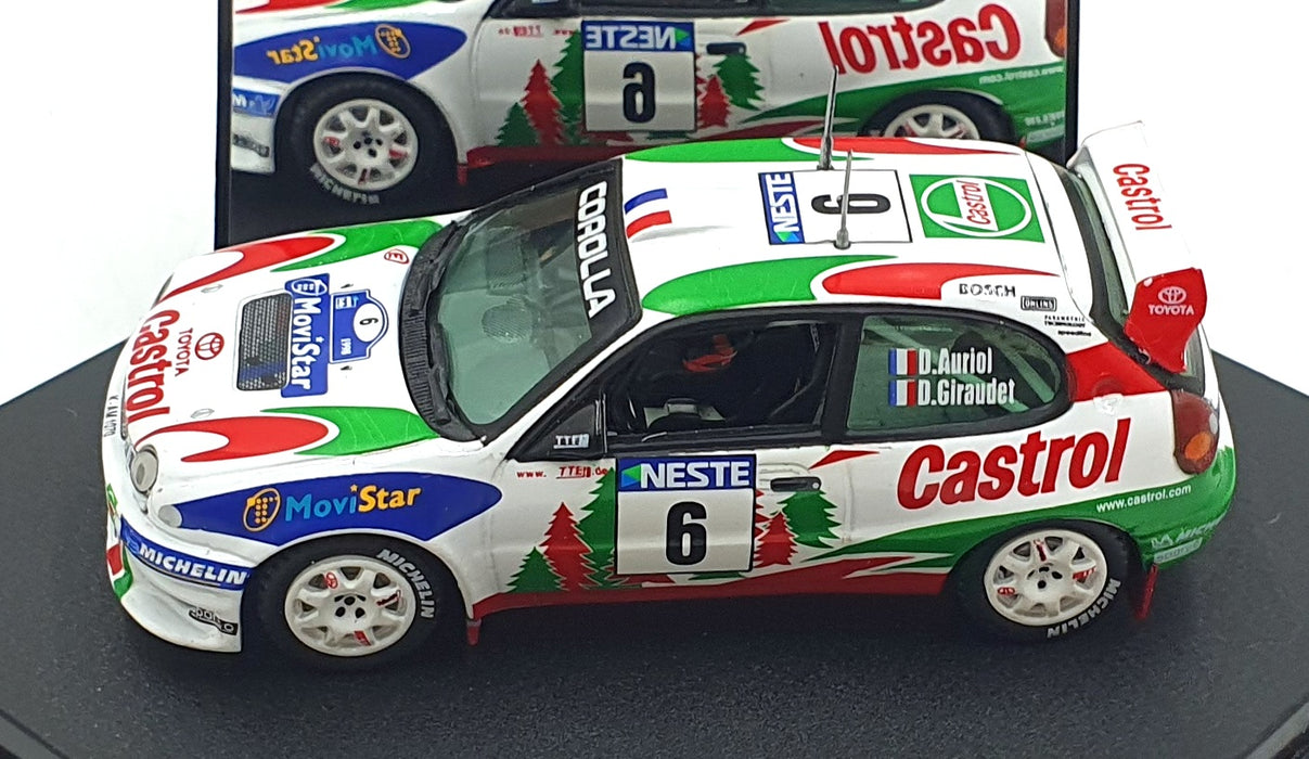 Vitesse 1/43 Scale V98204 - Toyota Corolla WRC #6 Finland Rally 1998