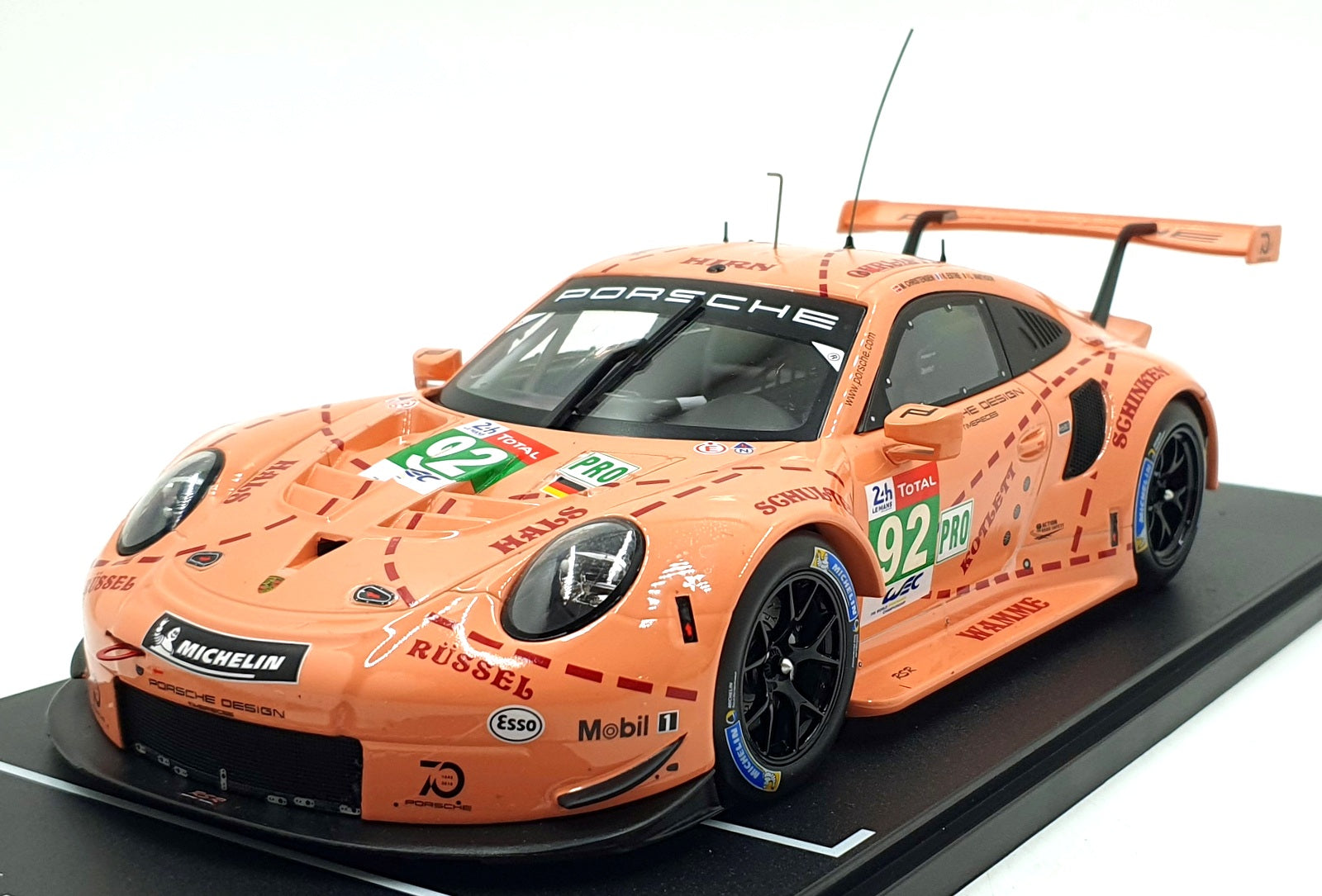 IXO 1/18 Scale LEGT18003 - Porsche 911 #92 24Hr LM 2018