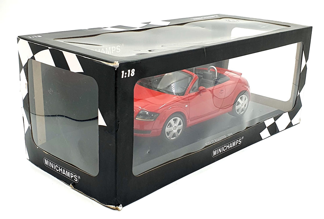 Minichamps 1/18 Scale Diecast 155 017032 - 1999 Audi TT Roadster - Red
