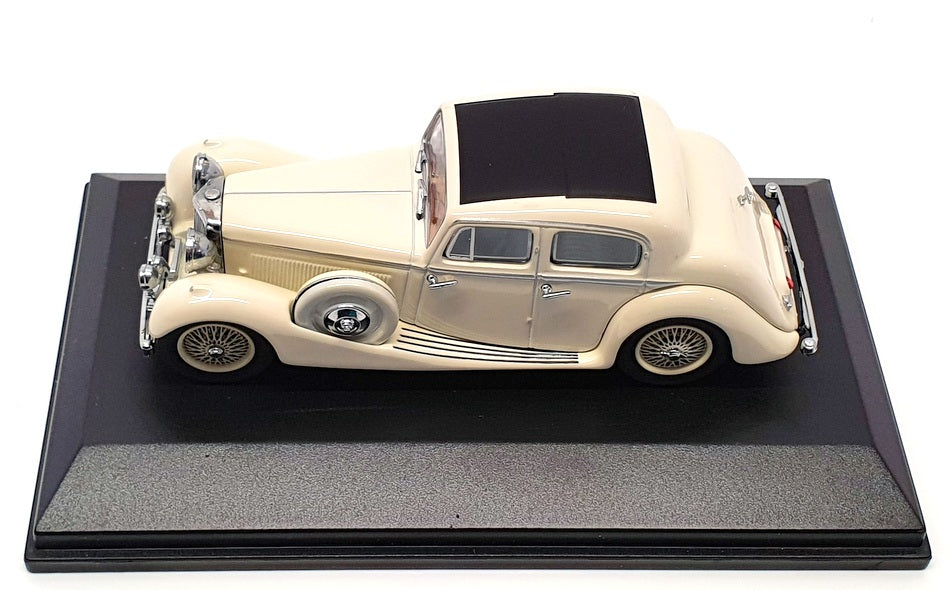 Oxford Diecast 1/43 Scale JSS001 - Jaguar SS 2.5 Saloon - Cream