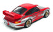 UT Models 1/18 Scale Diecast 23124G - Porsche 911 GT - Red/Silver