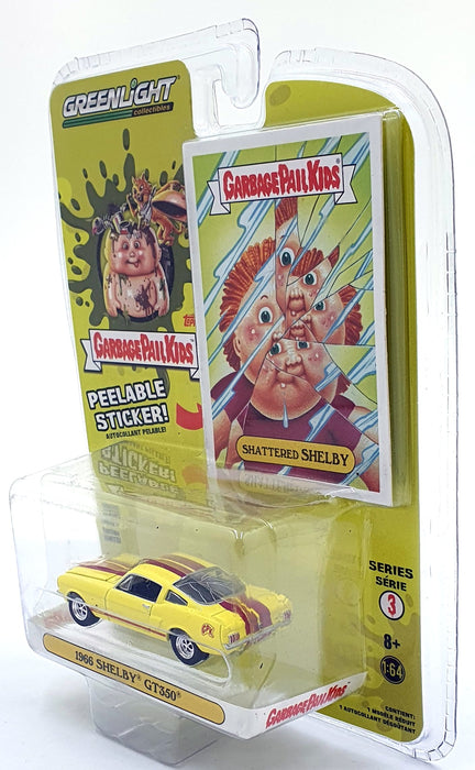 Greenlight 1/64 Scale 54050-D - 1966 Shelby GT350 - Yellow