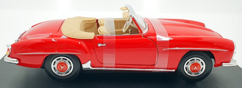 Maisto 1/18 Scale Diecast 46629 - 1955 Mercedes-Benz 190SL - Red