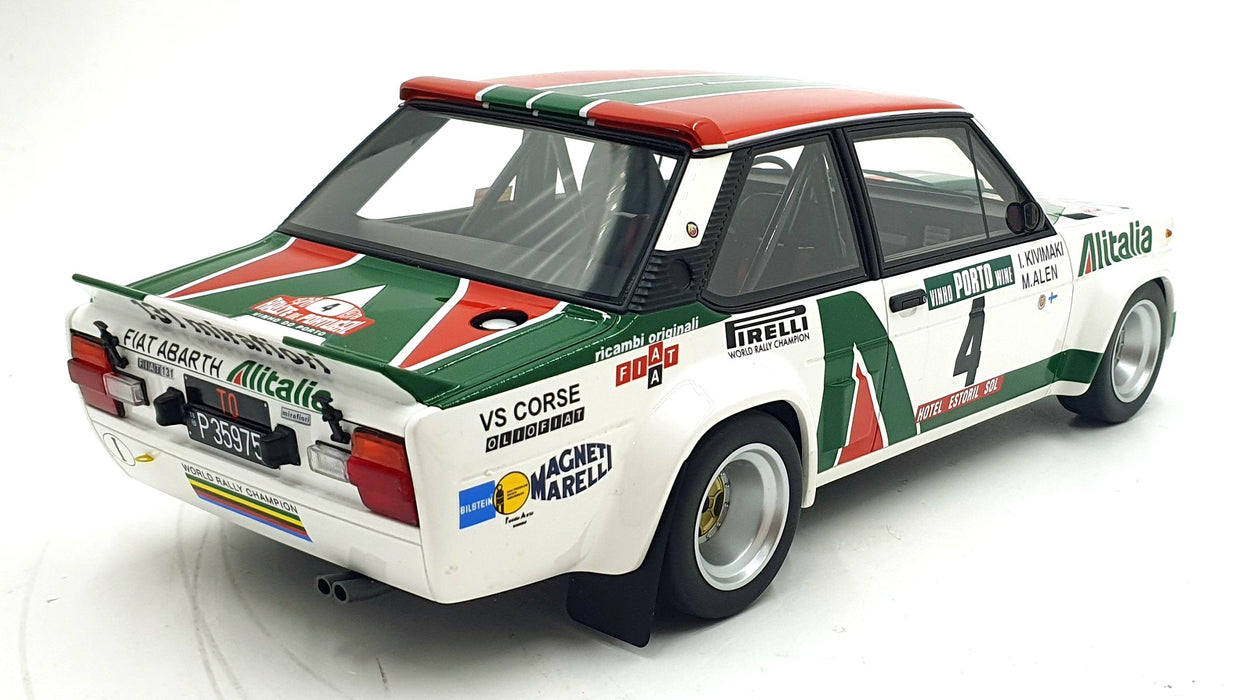 Otto 1/12 Scale Resin GT093 - Fiat 131 Abarth #4 Portugal Rally