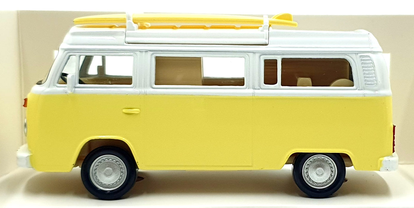 Norev 1/43 Scale Diecast 841109 - Volkswagen T2 Combi - Cream/White