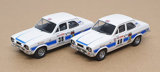 Vanguards 1/43 Scale FE1002 - Ford Escort RS2000s 1974 Avon Tour Of Britain