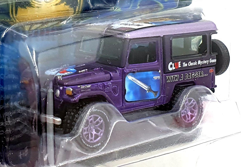 Johnny Lightning 1/64 Scale JLPC008 - 1980 Toyota Land Cruiser - Clue Prof. Plum