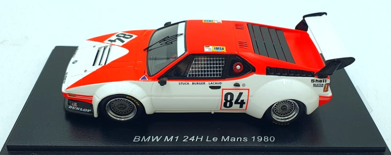 BMW M1 #152 24h Le Mans 1985 - Spark 1:43 Resine - Supercars Modellauto BMW M1 #152 24h Le Mans 1985 - Spark 1:43 Resine - Supercars Modellauto