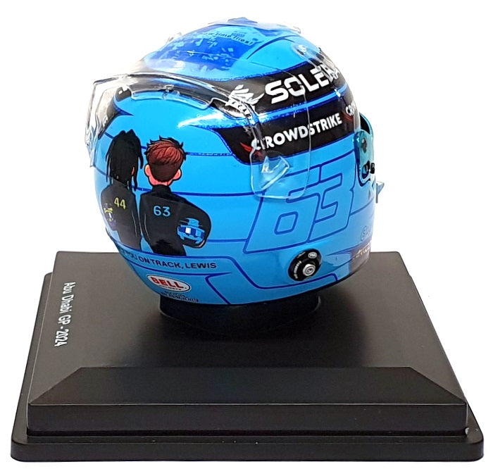Spark 1/5 Scale 5HF182 - F1 Helmet George Russell AMG Petronas Abu Dhabi GP 2024