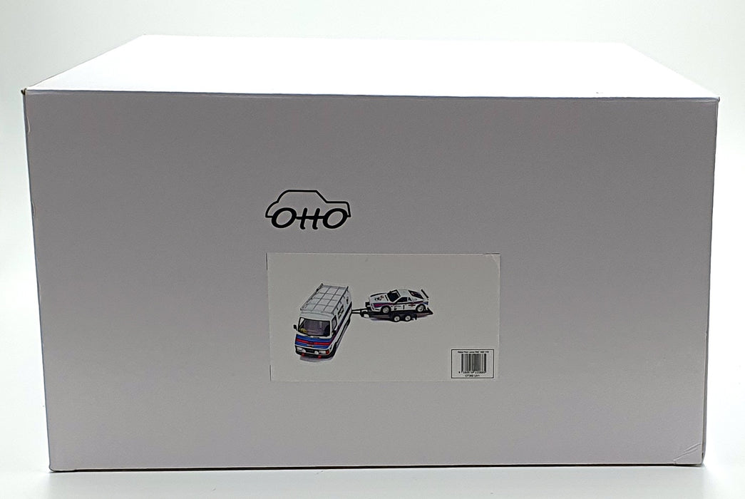 Otto 1/18 Scale OT360 Rally Set Lancia RMW 1983 Support And Trailer