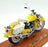 Maisto 1/10 Scale 31604 - Indian Chief Roadmaster - Yellow/White