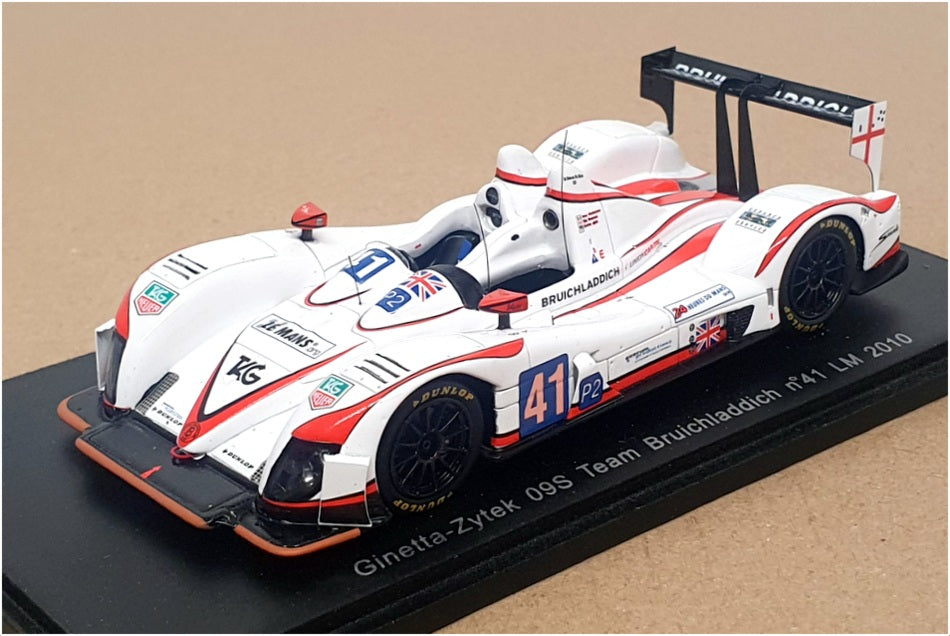 Spark 1/43 Scale S2552 - Ginetta Zytek 09S #41 Le Mans 2010 - White/Red ...