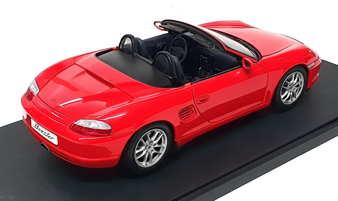 Autoart 1/18 Scale 77871 - Porsche Boxster 986 Cabriolet Facelift - Indisch Red