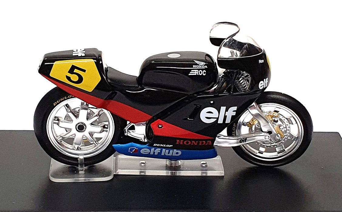 Altaya 1/24 Scale AMB05E - Elf-2 Honda #5 Ron Haslam 1985 - Black