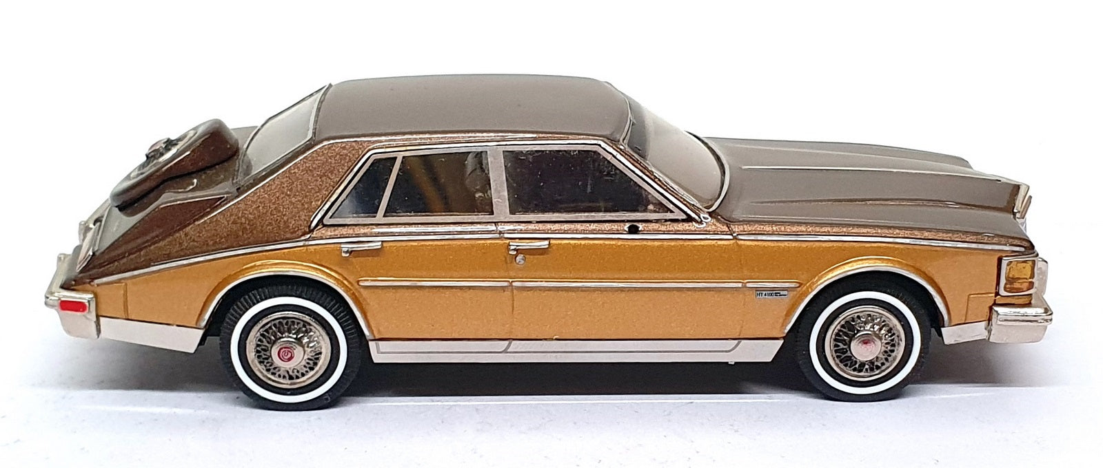 Minimarque 43 1/43 Scale GRB65C - 1981 Cadillac Elegante - Burnished Oak/Doeskin