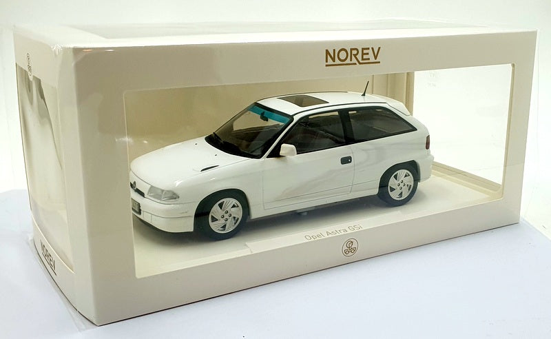 Norev 1/18 Scale Diecast 183673 - 1991 Opel Astra GSi - White