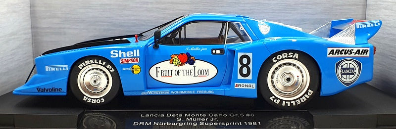 Model Car Group 1/18 Scale MCG18811R - 1981 Lancia Beta Monte Carlo Gr.5 DRM #8