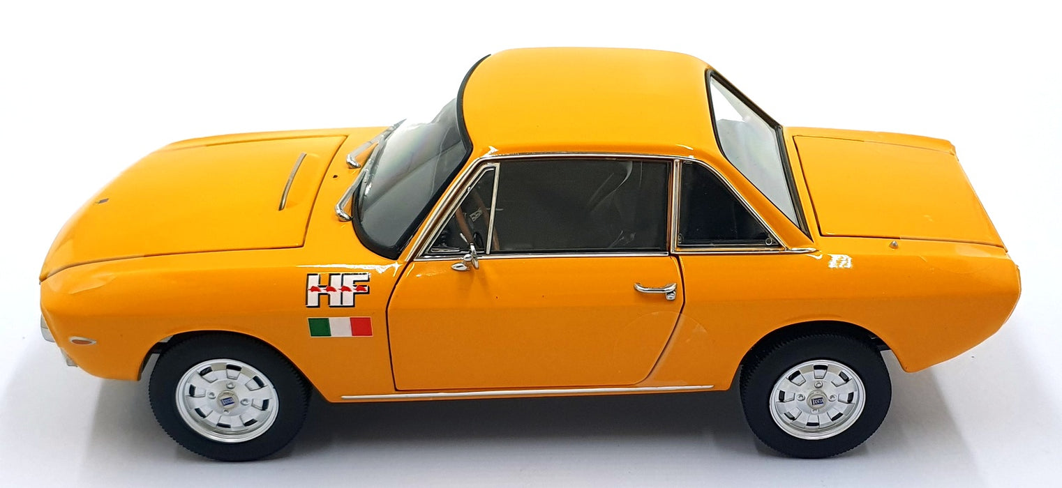 Norev 1/18 Scale 187981 - 1971 Lancia Fulvia 1600 HF - Orange