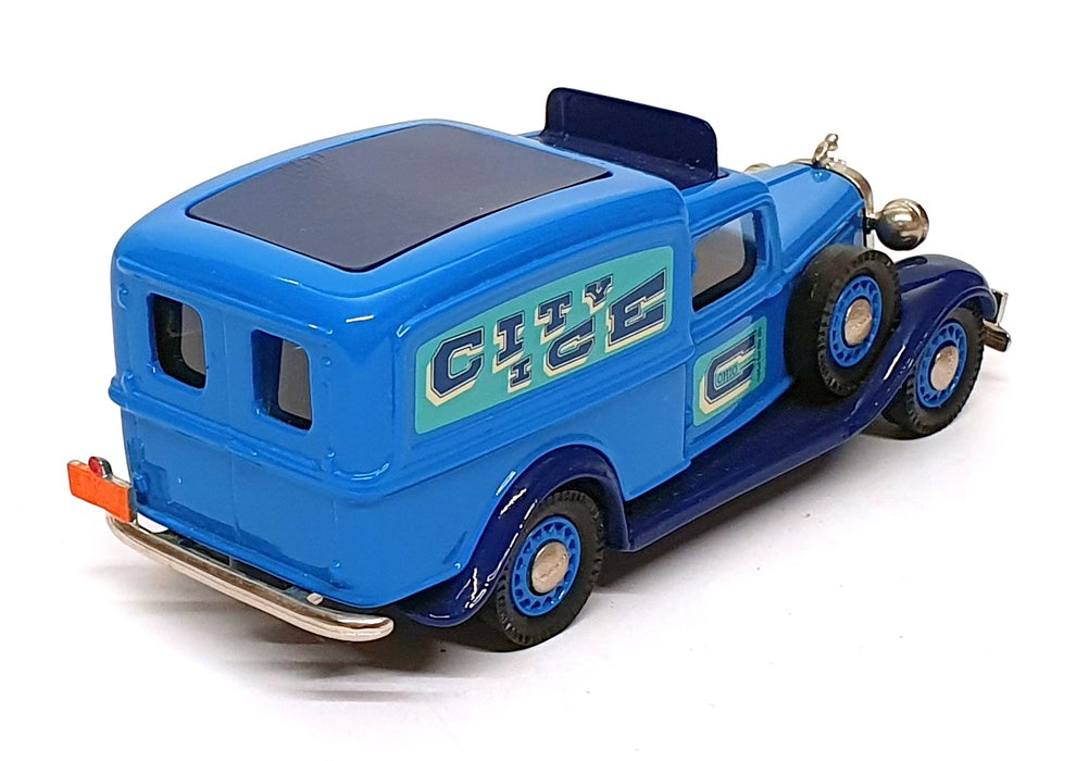 Brooklin 1/43 Scale BRK16A 018 - 1935 Dodge Delivery Van City Ice - Blue