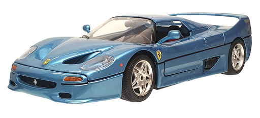 Burago 1/18 Scale Diecast 26723W - 1995 Ferrari F50 - Met Blue
