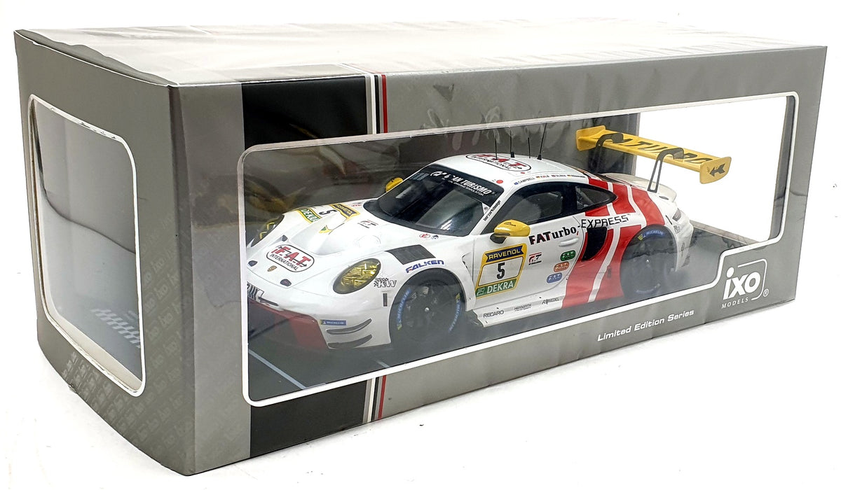IXO 1/18 Scale Diecast  LEGT18-245002 Porsche 911 GT3 R #5 24H Nurburgring 2004