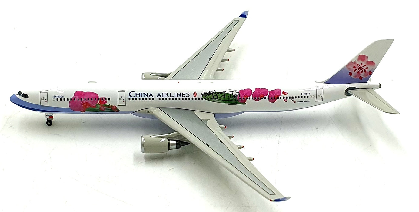 Aviation 400 1/400 Scale B-18305 - China Airlines Airbus A330-302 Aircraft