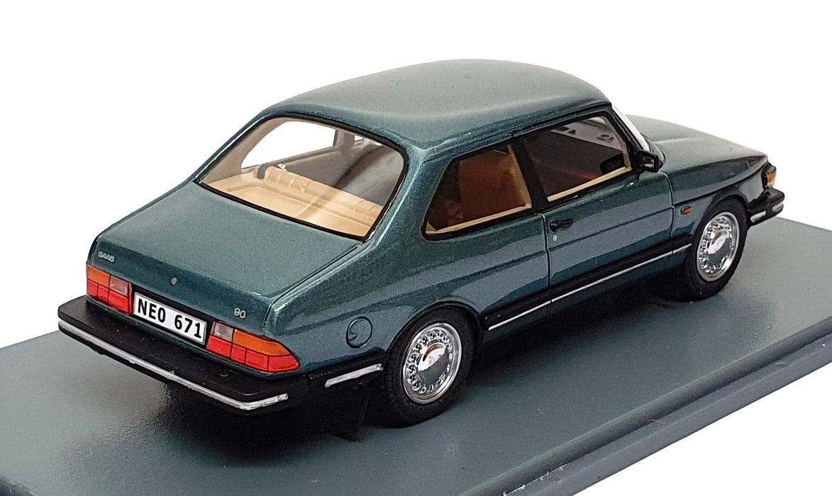 Neo 1/43 Scale Resin 43671 - Saab 90 - Met. Green
