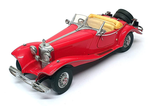 Franklin Mint 1/24 Scale Diecast 150326H - 1935 Mercedes-Benz 500K - Red